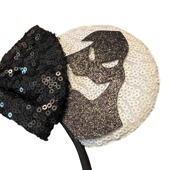 Oogie Boogie Nightmare Before Christmas Jack Skellington Mouse Ears Headband - Picture 2 of 6